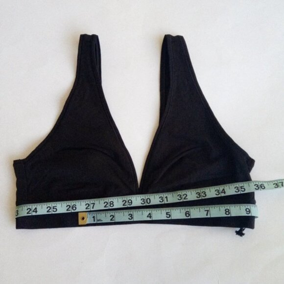 TNA Triangle Style Black Bralette Size L NWOT - Picture 6 of 12